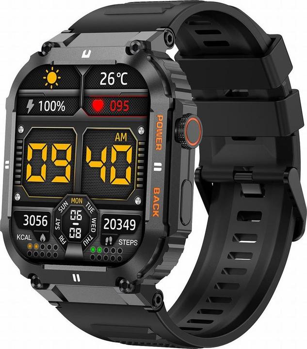 Actual product image Gravity SMARTWATCH MĘSKI GT6-1 - WYKONYWANIE POŁĄCZEŃ, MONITOR SNU (sg020a)