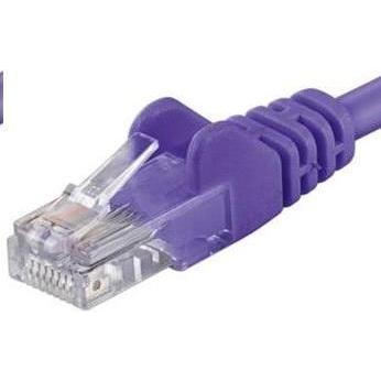 PremiumCord UTP CAT5E 7m / cavo patch / RJ45-RJ45 / viola (UTP, CAT5e, 7 m), Cavo di rete