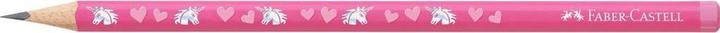 Actual product image Faber-Castell Bleistift Einhorn, pink, HB (HB, 1 x)