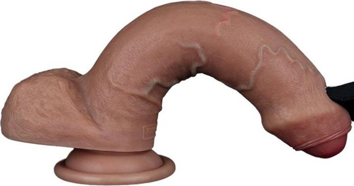 Actual product image Lovetoy Two-layer silicone dildo