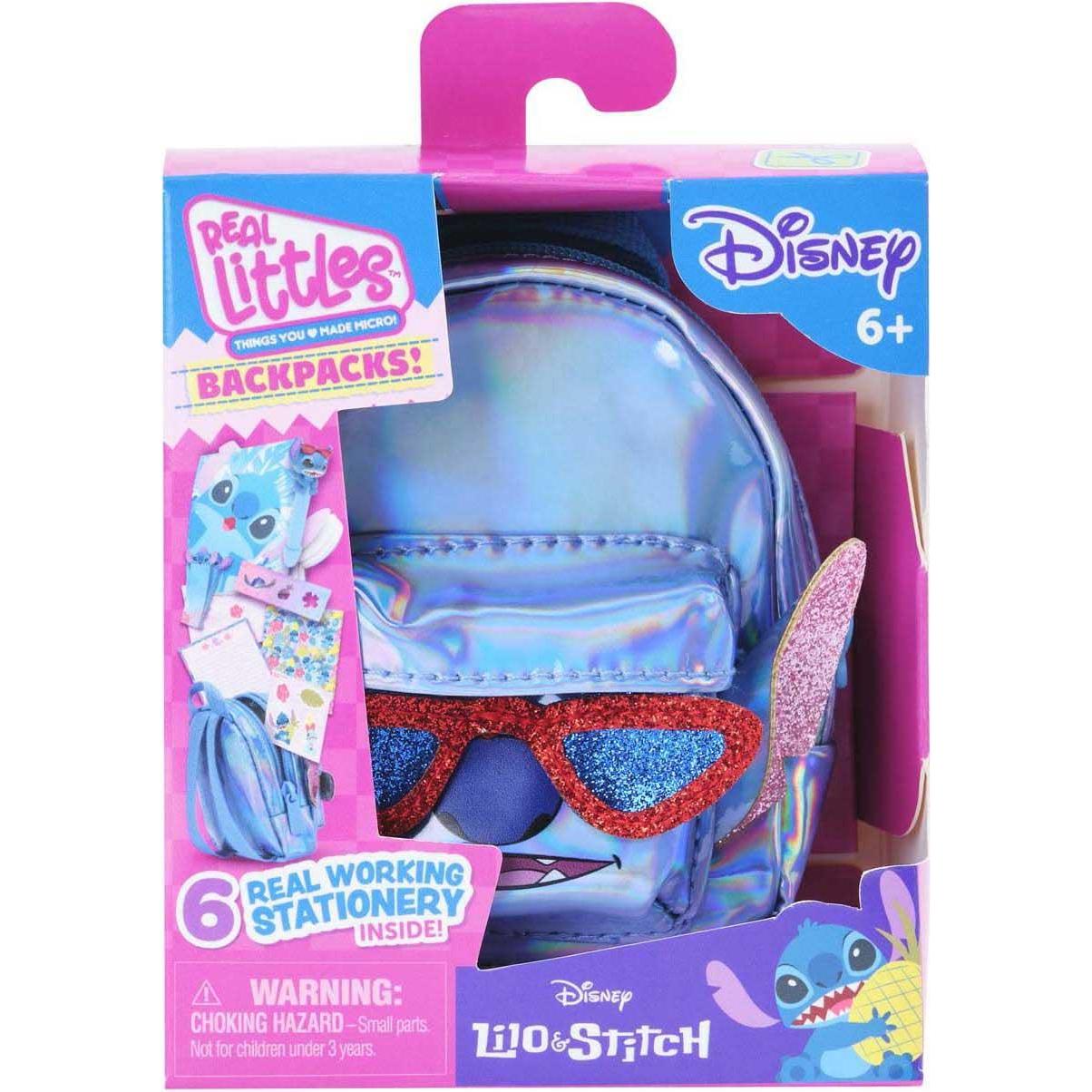 Spectron, Borsa scuola materna, Real Littles Stitch Rucksack Gefüllt, Multicolore