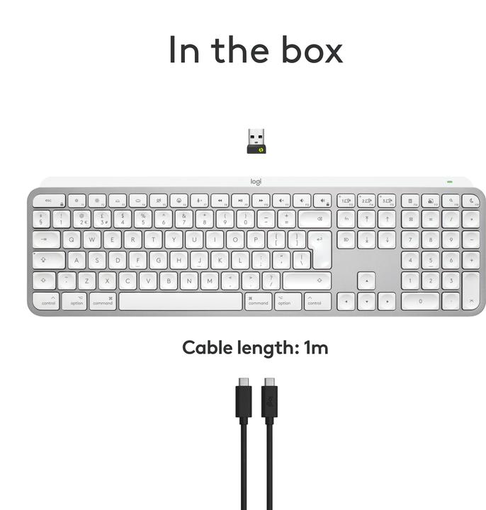 Image du produit Logitech MX Keys S for Mac (CH, Sans fil)