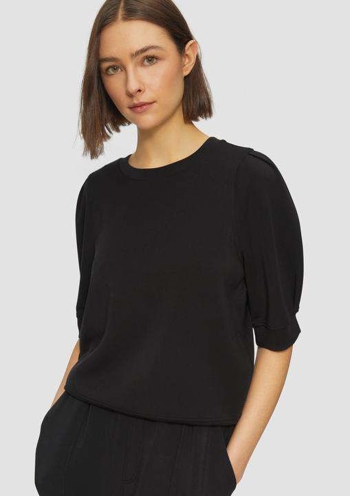 Actual product image S.Oliver Sweatshirt Scuba-Sweatshirt mit Faltendetails (44)