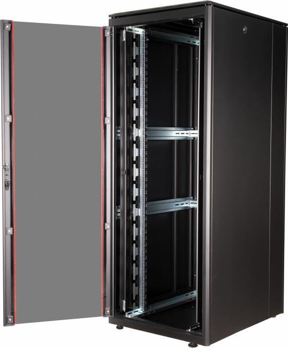 Produktbild equip Serverschrank 19" 42U 800x1000mm schwarz (42 HE, 19 Zoll Rack)