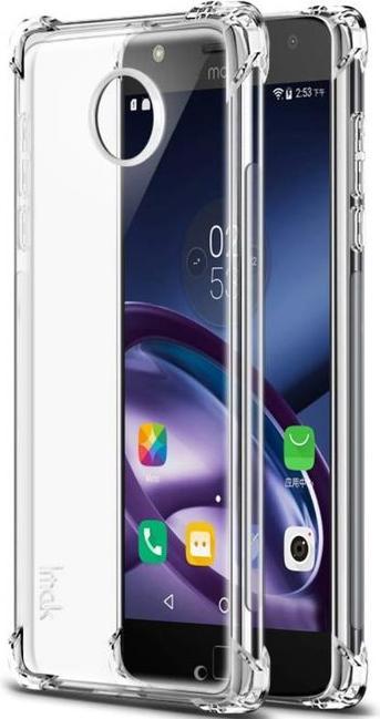 Actual product image Imak TPU plastic case with protective film (Motorola Moto Z2 Play)