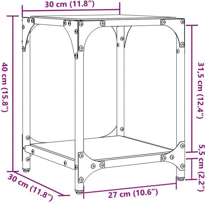 Image du produit vidaXL Couchtisch