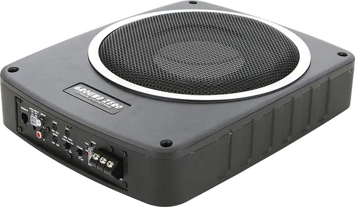 Image du produit Ground Zero GZCS SW -800A - Autosubwoofer - 20 cm / 8inch Active Subwoofer - Underseat - 180 Watt Pe