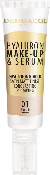 Actual product image Dermacol Hyaluronic make-up & serum (04 Tan)