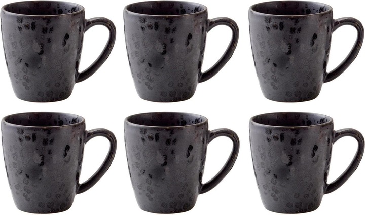 Immagine prodotto Bitz Tazza caffè 0,19 l 6 pezzi, nero (190 ml, 6 x)
