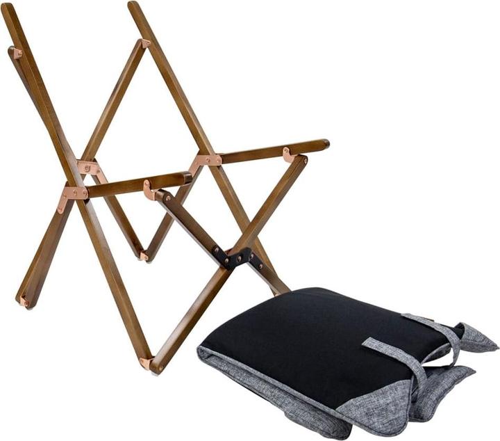Produktbild Bo-Camp Urban Outdoor collection - Relaxstoel - Bloomsbury - S - Oxford polyester - Grijs