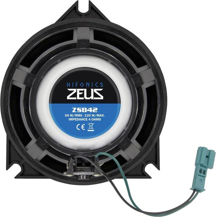 Image du produit Hifonics ZSB42 Haut-parleur encastrable à 2 voies 120 W Contenu : 1 pc. (120 W)