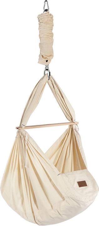 Produktbild Schmusewolke Tipi anthrazit mit Bio Federwiege