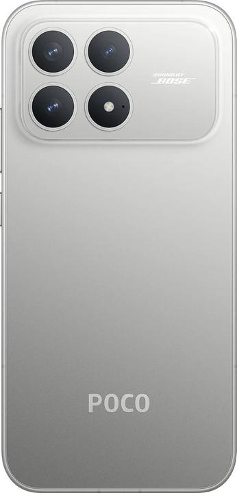 Actual product image Xiaomi Poco F8 Pro (256 GB, Titanium Silver, 6.59", Dual SIM, 5G)