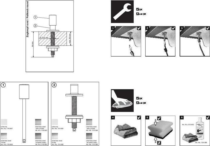 Produktbild Blanco Zugknopf