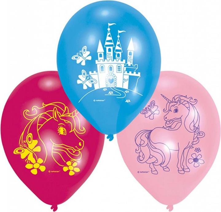 Produktbild Amscan Ballone Einhorn (6x)