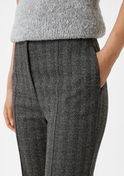 Produktbild Comma Hose Regular: Stoffhose aus Viskosestretch (38)