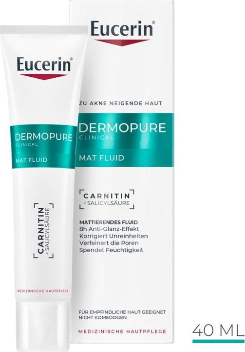 Actual product image Eucerin Mattifying fluid (40 ml)