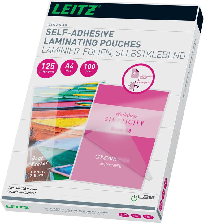 Leitz Laminierfolie (A4, 100 Stück, 125 µm)