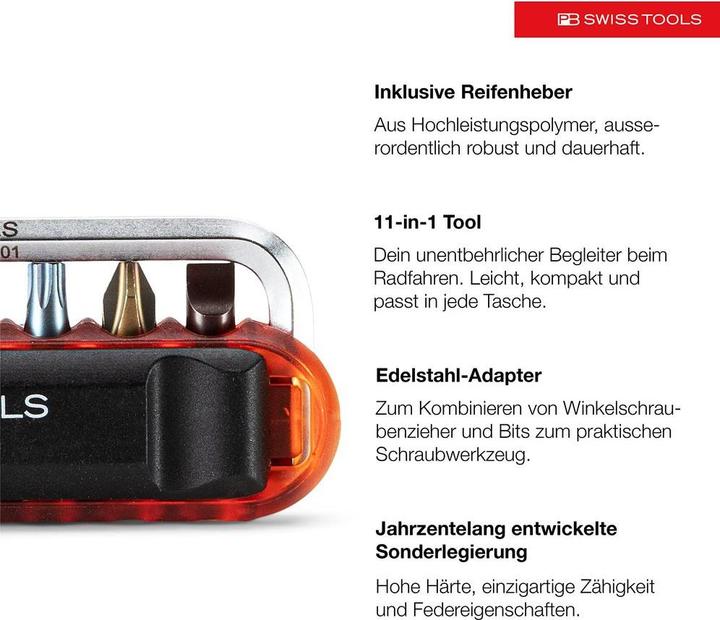 Image du produit PB Swiss Tools PB 470 CN (Clé Allen, Croix Phillips PH, Fente à visser)