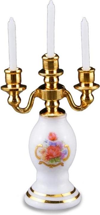 Actual product image Reutter 001.637/6 - Candle Holder, 3-armed, miniature