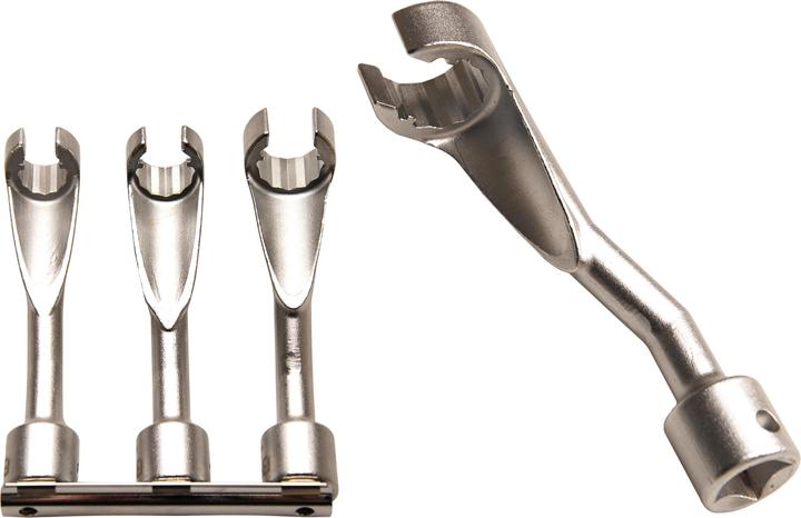 Actual product image BGS Pipe Wrench Set, open 12.5 mm (1/2") Drive 14 - 17 - 19 mm