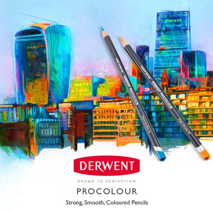 Image du produit Derwent Set de crayons de couleur Procolour, 24 pièces (24x)