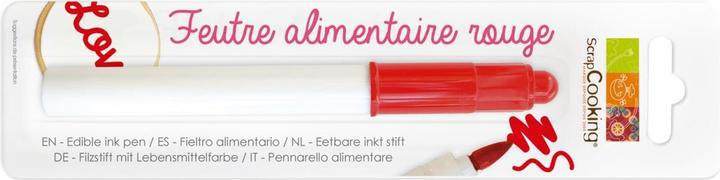 Produktbild ScrapCooking Lebensmittelstift rot (1 x)