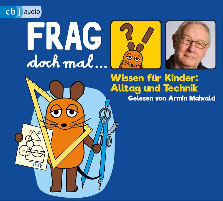 Produktbild Frag doch mal die Maus! Wissen für Kinder: Alltag und Technik (Armin Maiwald, Bernd Flessner, Deutsch)