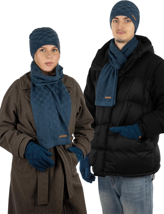 Produktbild Normani Merinowoll-Mütze mit Design Yuma (One Size)