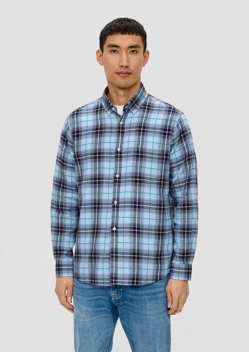 Immagine prodotto s.Oliver Hemd Regular: Langarmhemd mit Button-down-Kragen (XL)