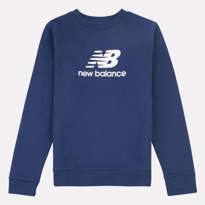 Produktbild New Balance B French Terry Stacked Logo Crew (12XL)