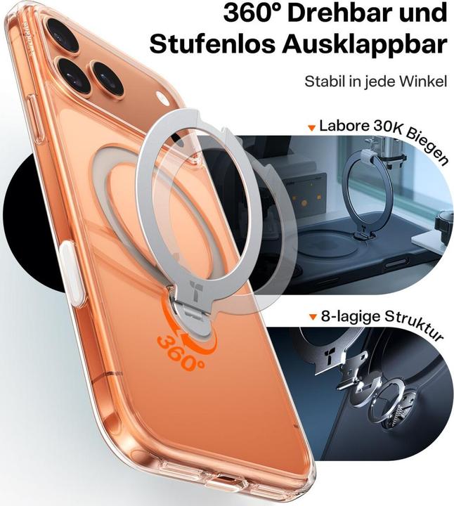 Produktbild Torras Ostand Spin Series (Apple iPhone 17 Pro Max)