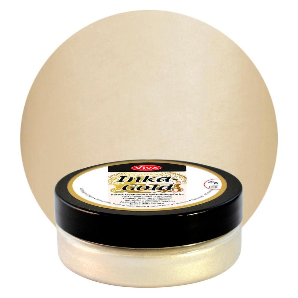 Viva Decor, Kaarsen, Inca-goud, 62, 5 G, Oud Zilver