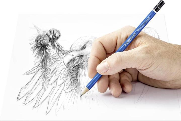 Actual product image Staedtler Pencil Lumograph Set (2 mm, B, 2H, 6B, 2B, 4B, HB, 6 x)