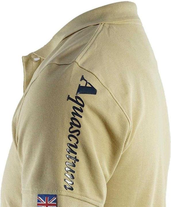 Produktbild Aquascutum Poloshirt Ärmel mit Markenschriftzug (L)