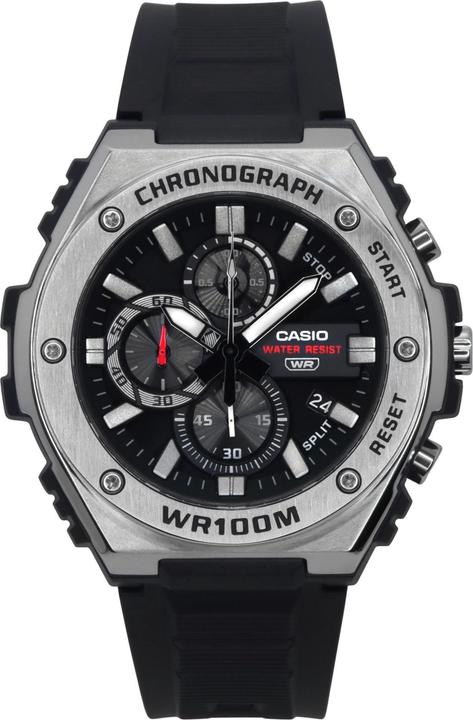 Actual product image Casio DW-5040RX-7ER (Analogue wristwatch, Chronograph, 50.90 mm)