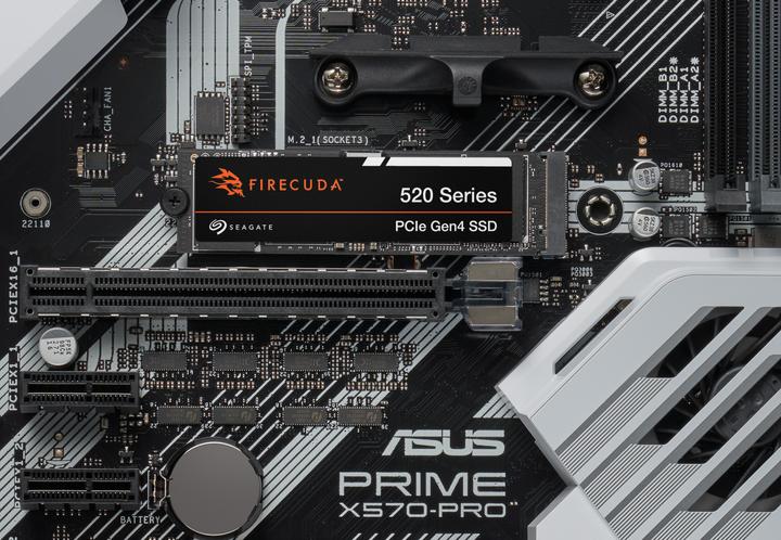 Produktbild Seagate Firecuda 520 (1000 GB, M.2 2280)