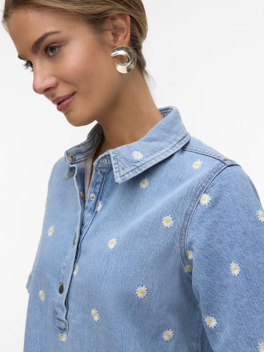 Immagine prodotto Vero Moda VMOCINA Kurzes Kleid Jeanskleid (XS)