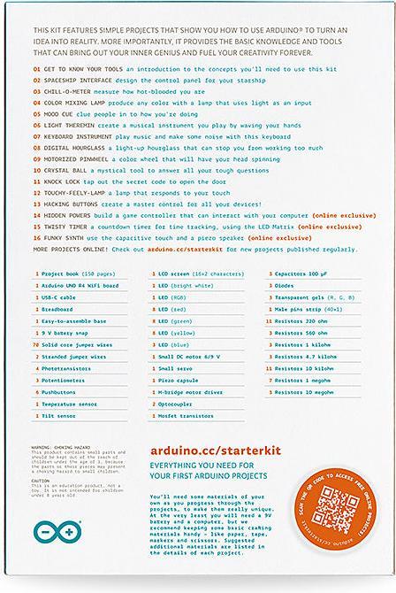 Produktbild Arduino K000007 R4 Kit Starter Rev 4 Education Englisch