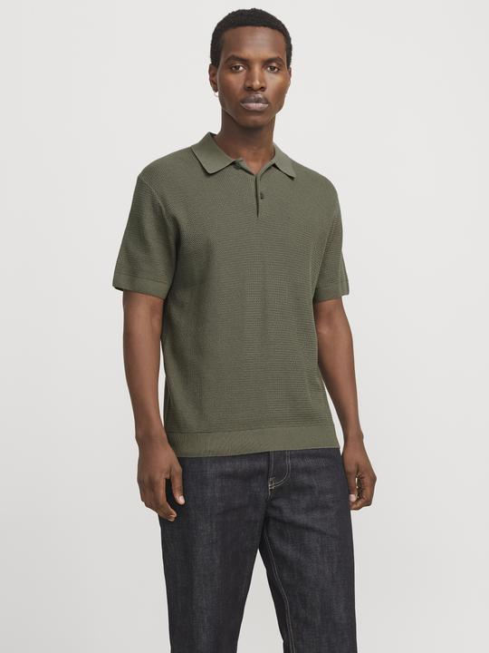 Actual product image Jack & Jones Jprcccooper Knit Polo Ss Sn (S)