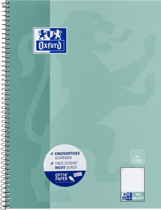 Produktbild Oxford Collegeblock Scribzee (A4+, Gepunktet, Weicher Einband)