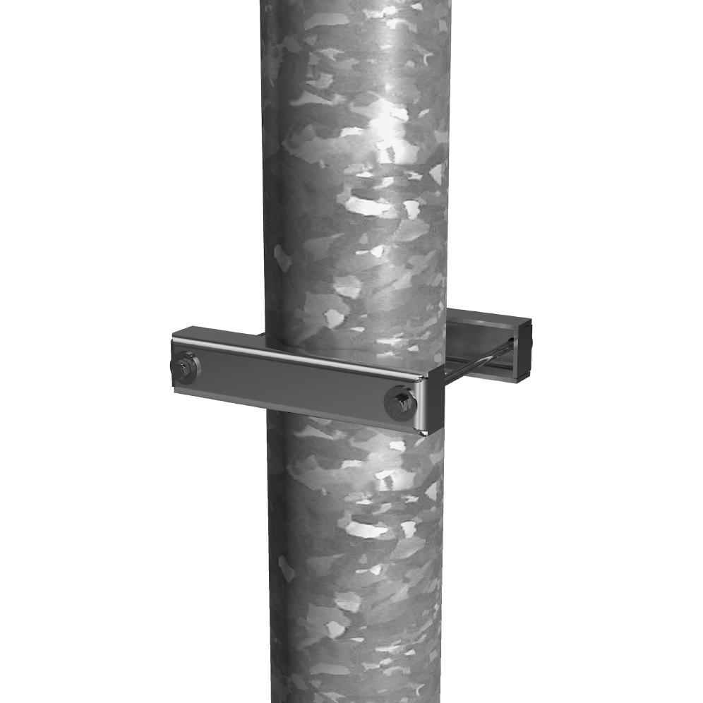 RZB 982092.000 Mastschelle L178 f.d95-d114, Elektronikzubehör + Gehäuse, Silber
