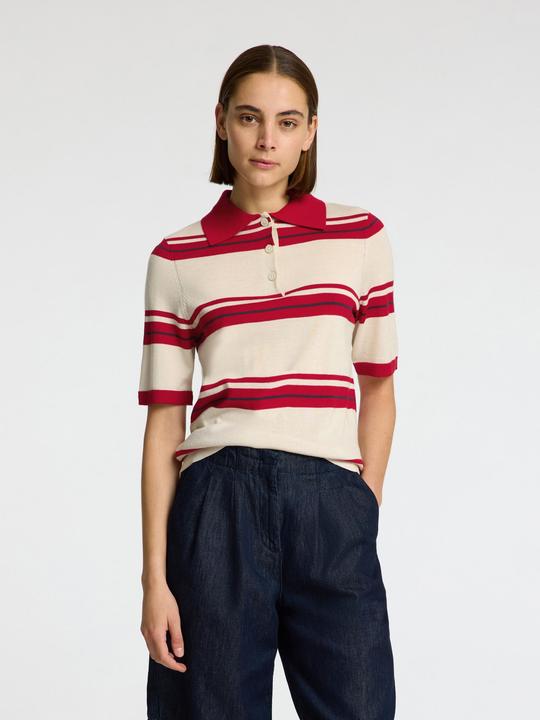 Actual product image Selected Homme 100% Merinowoll Polohemd aus Strick (S)