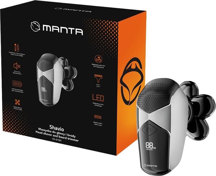 Actual product image Manta HS-01BK Shavio