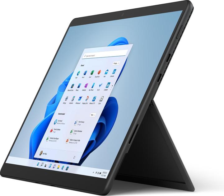 Actual product image Microsoft Surface Pro 8 (13", 256 GB, 16 GB, Without keyboard layout, Core i7-1185G7)