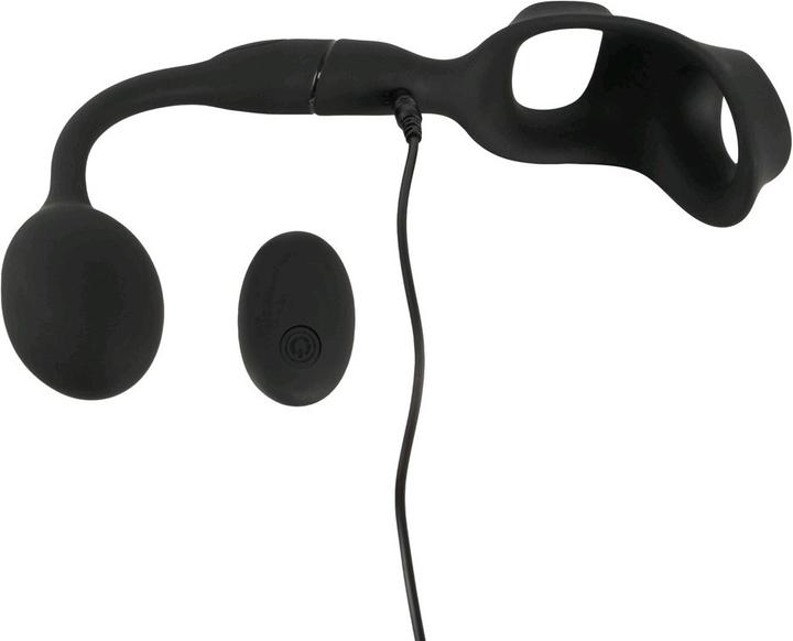 Produktbild Rebel Cock ring with RC butt plug (3.50 cm)