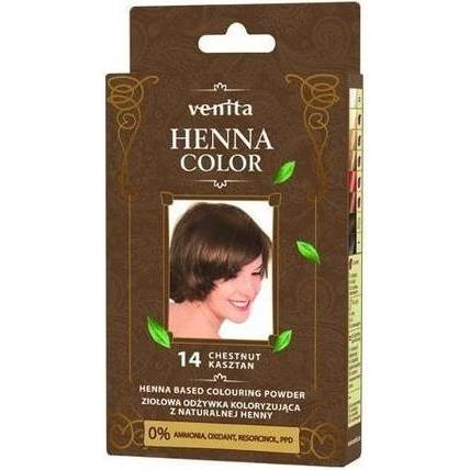 Venta Venita Henna Color Hair Dye 14 Chestnut 25ml (14 Chestnut) (46356903)