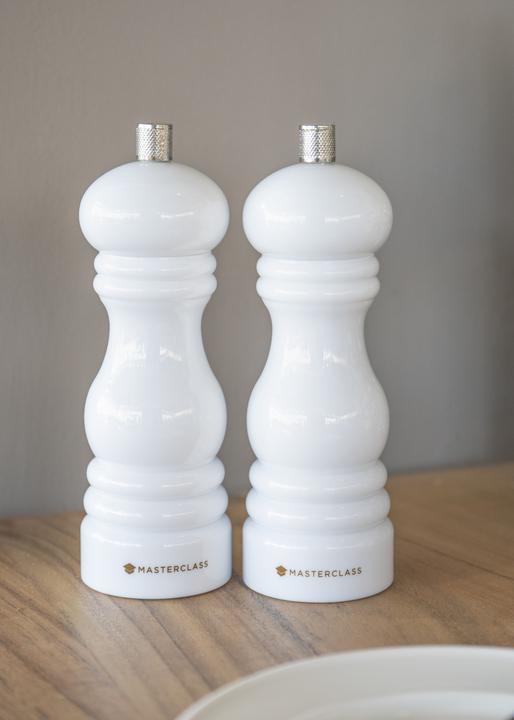 Productafbeelding Master Class MasterClass 17cm kapstokmolen - Wit, geschenknummer (Peper, Zout)