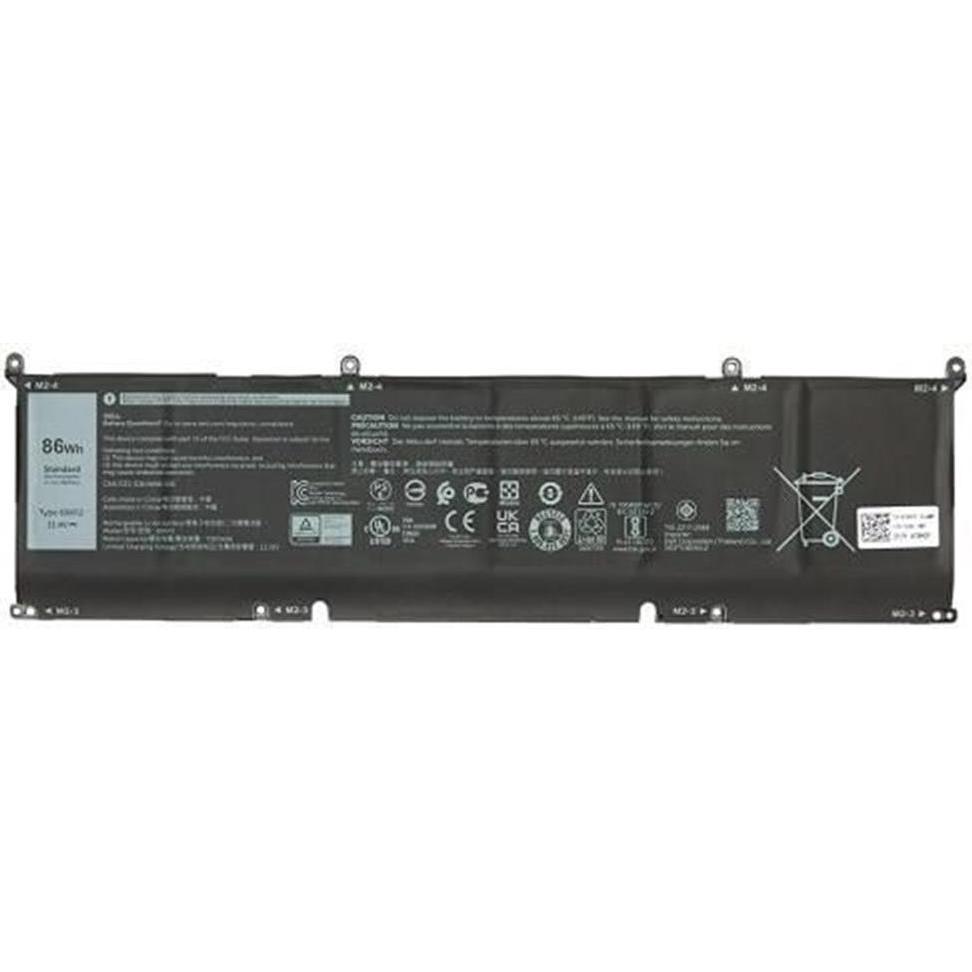 Dell BTRY,PRI,97WHR,6C,LITH,BYD (6 Zellen), Notebook Akku