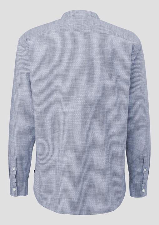 Immagine prodotto s.Oliver Hemd Regular Fit: Streifenhemd mit Flammgarnstruktur (L)